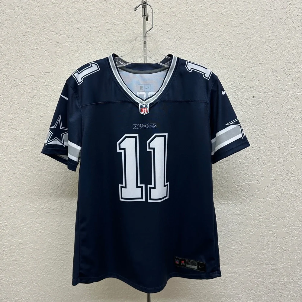 Nike Dallas Cowboys Micah Parsons 11 Navy Blue NFL Jersey Womens L